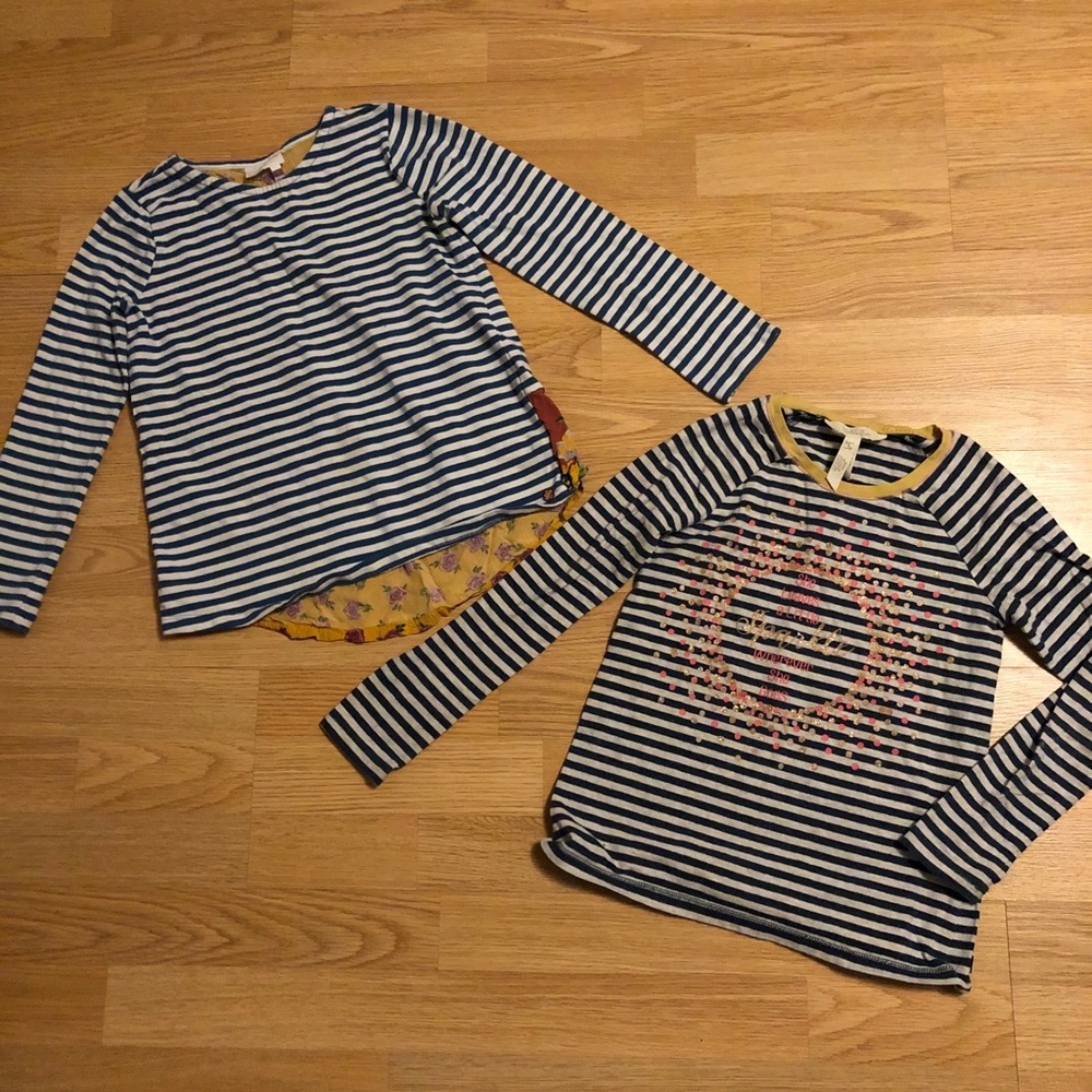 2 “Matilda Jane” tops size 8